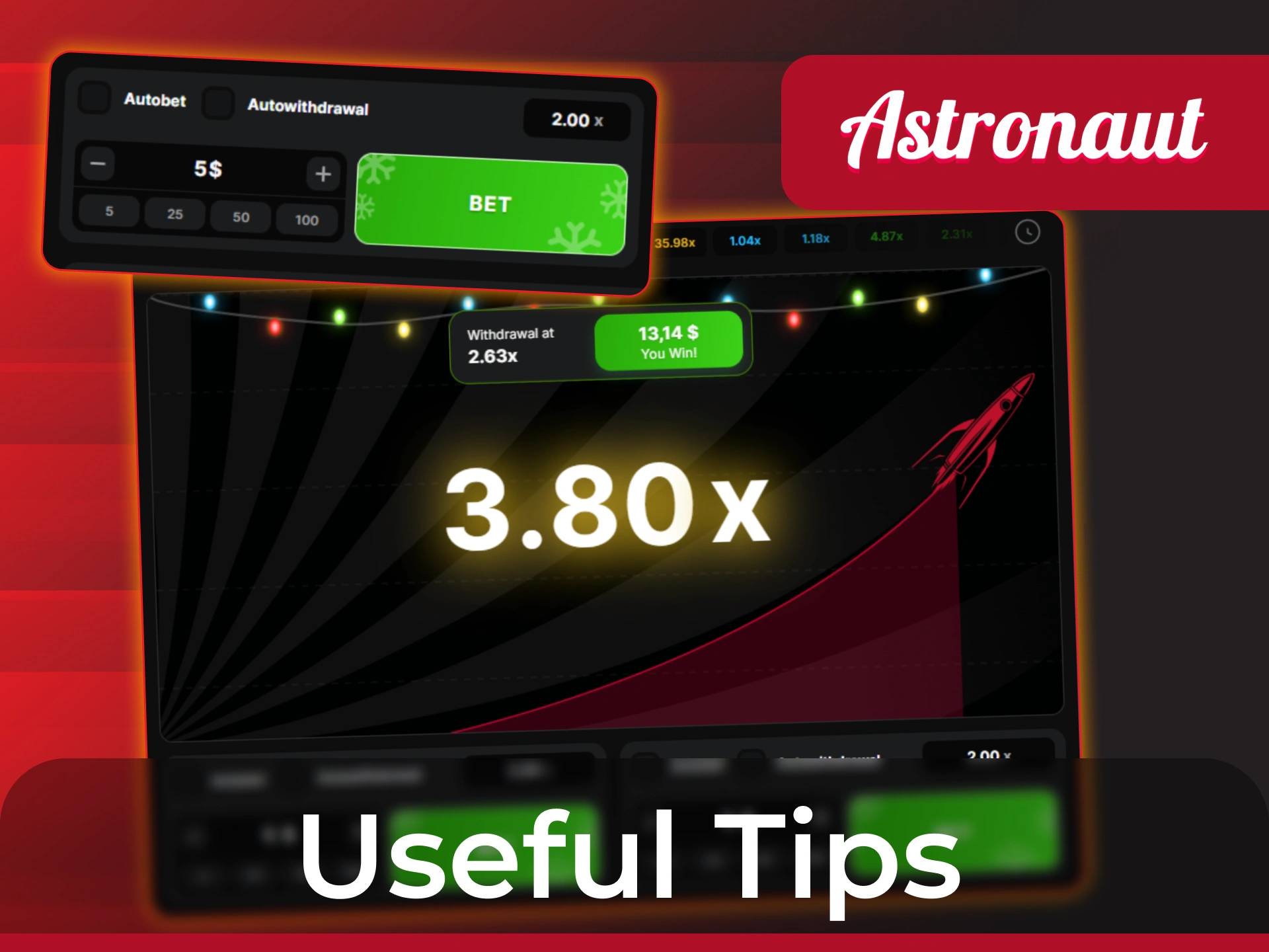 Level up your Astronaut game playing with those tips.